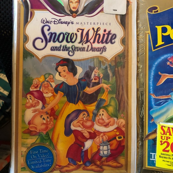 3 New VHS Little Mermaid, Snow White & Peter Pan. - Picture 7 of 8